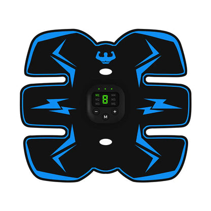 Rechargeable ABS Muscle Stimulator – Wireless Ab Toner with 8 Modes & 29 Intensity Levels