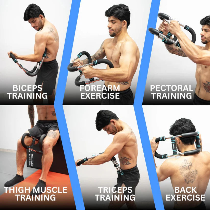 Portable Full-Body Workout Resistance Bar