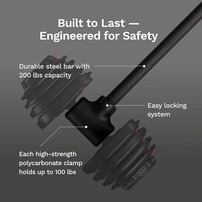 Hyperbell EZ Curl Bar