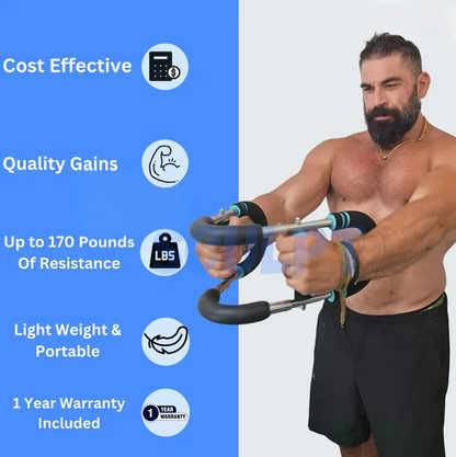 Portable Full-Body Workout Resistance Bar